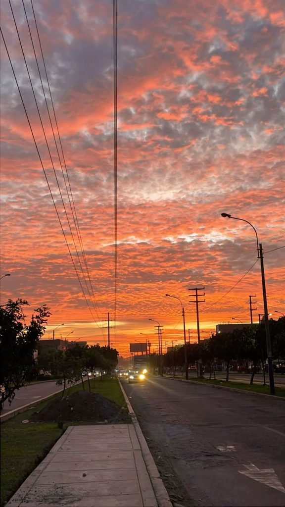 atardecer