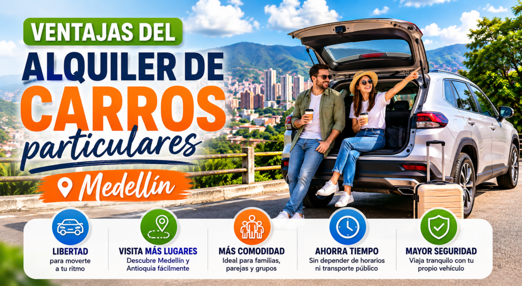 alquiler de carros particulares Medellín